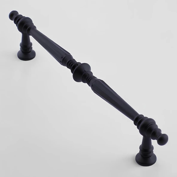 Muse Siyah Metal Kulp 128 mm 12.8 cm Mobilya Çekmece Mutfak Dolabı Dolap Kulpları Kapak Kulpu Kulbu - 6