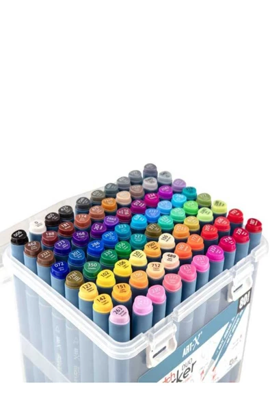 ART-X Sketch Marker Çift Taraflı Kalem Seti 80'Lİ - 3