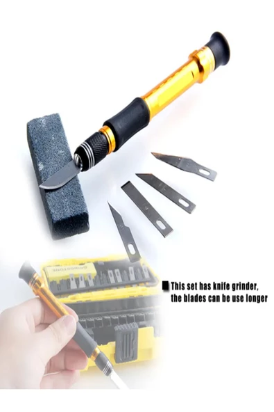 29 Parça Çok Fonksiyonlu Hobi Kretuar Seti - Resim 3