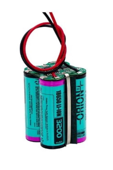 14.4v 18650 Li-on 3200 Mah Robot Süpürge Bataryası 2'li Kablo Soketsiz - Resim 3