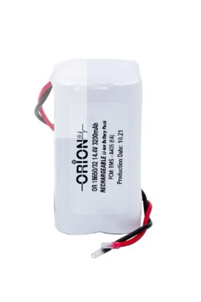 14.4v 18650 Li-on 3200 Mah Robot Süpürge Bataryası 2'li Kablo Soketsiz ürün görseli 1