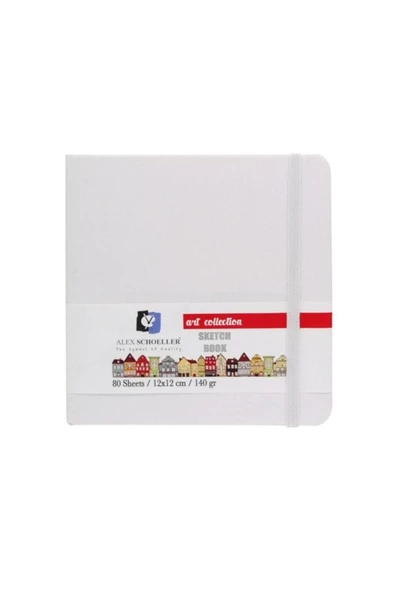 Art Collection Sketch Book Beyaz 12x12 Cm 140 gr 80 Yp ürün görseli 1