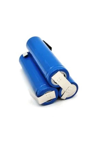 10.8v Ve 12v Matkap Için 3'lü 18650 20a Lithium Pil Grubu 2000 Mah