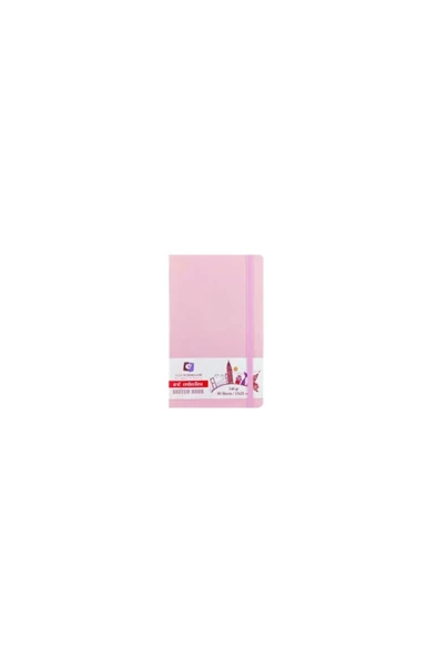 Sketch Book 9 X 14 Cm. 80 Yp. 140 Gr. Dik Pembe Alx-9529