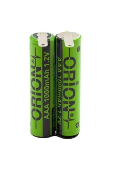 Aaa 2.4v 1000mah Traş Makinası Pili