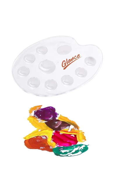 Şeffaf Plastik Palet 19x26 cm ürün görseli 1