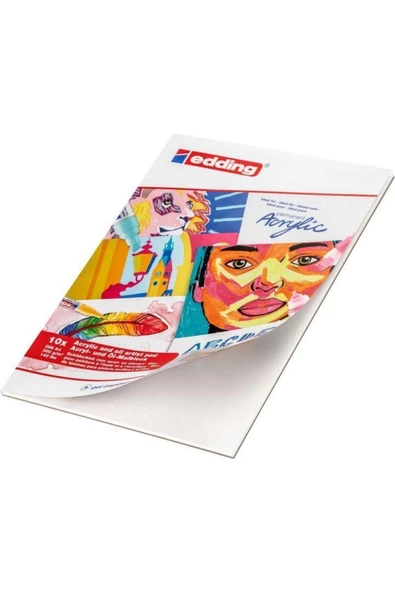 Akrilik Ve Yağlı Boya Bloğu 300 Gr A4 10 Yp ürün görseli 1