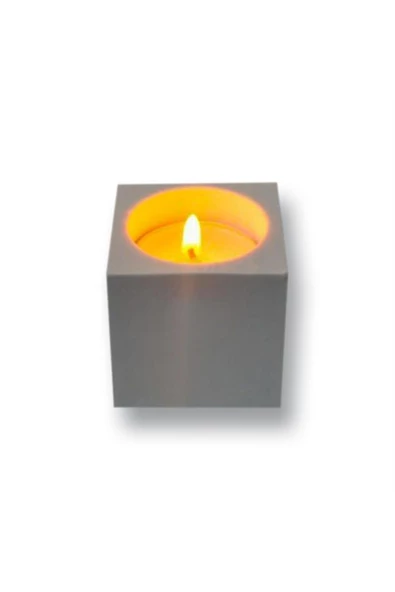 Beton Mumluk Silikon Kalıbı 4,9 Cm X 4 Cm No:37 - Resim 3