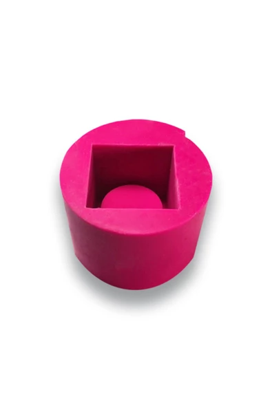 Beton Mumluk Silikon Kalıbı 4,9 Cm X 4 Cm No:37 ürün görseli 1