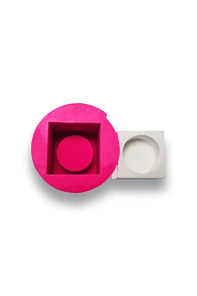 Beton Mumluk Silikon Kalıbı 4,9 Cm X 4 Cm No:37 - Resim 2