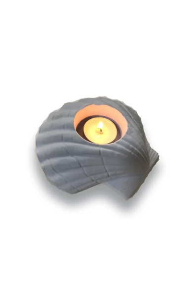 Beton Mumluk Inci Silikon Kalıbı 12,7 Cm X 12,2 Cm X 3 Cm No:31 - 2