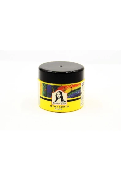 Mona Lisa Artist Akrilik Boya 125ml N:267 Azo Lemon Yellow