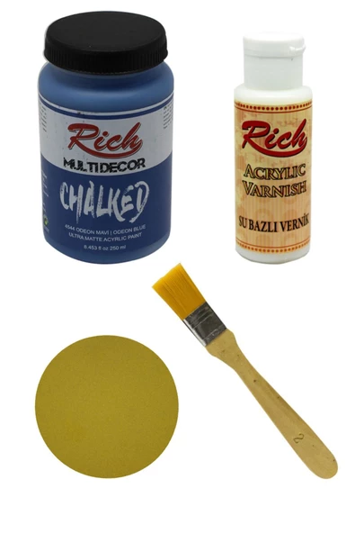 Multi Decor Chalked Odeon Mavi 250 cc Boyama Seti ürün görseli 1