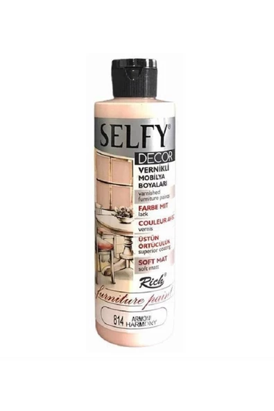 Selfy Decor Akrilik Boya 814 Armoni 240 Cc