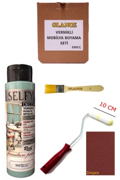 Rich Selfy Decor 500 cc Milano Kendinden Vernikli Genel Amaçlı Boyama Seti ürün görseli