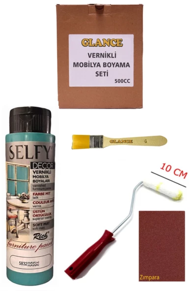 Rich Selfy Decor 500 Cc Hawai Kendinden Vernikli Genel Amaçlı Boyama Seti - 1