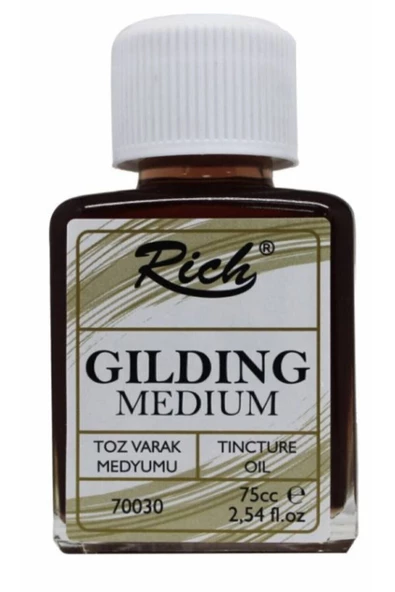 Toz Varak Medyumu ( Gilding Medium - Tıncture Oil ) - ( Yeni Ürün ) ürün görseli 1