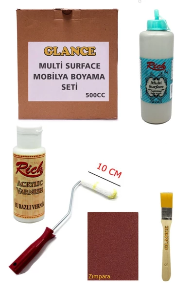 Rich Multi Surface Granit 500 Cc Mobilya Boyama Seti ürün görseli 1