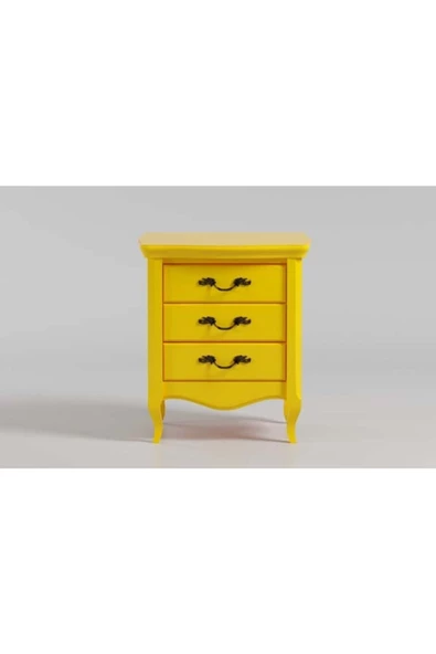 Rich Selfy Decor 240 Cc Roma Sarısı Kendinden Vernikli Mobilya Boyama Seti - Resim 3