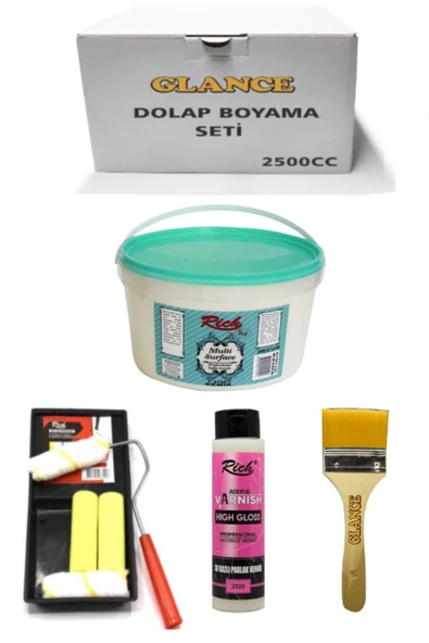 Multi Surface 2500cc Kemik (3,5kg) Genel Amaçlı Boyama Seti ürün görseli 1