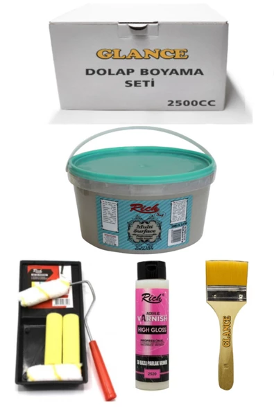 Multi Surface 2500cc Granit (3,5kg) Genel Amaçlı Boyama Seti ürün görseli 1