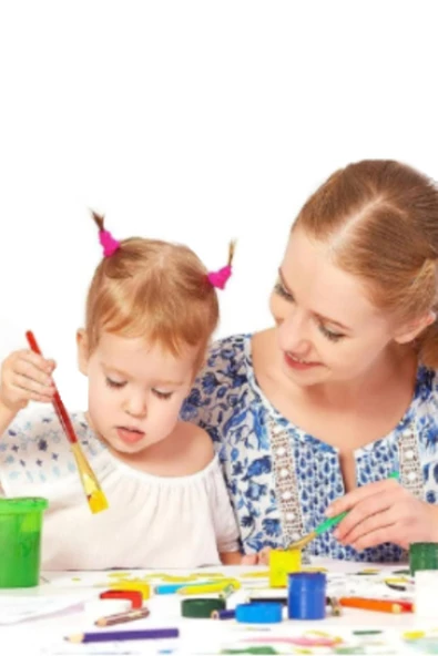 Fırça Set 5 Li Kids 3 Düz 2 Kesik Renkli Fırça - 3
