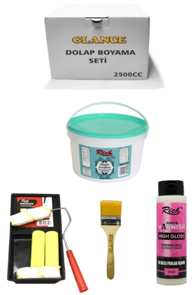Multi Surface 2500 Cc 2100 Beyaz Tavalı Rulo Set