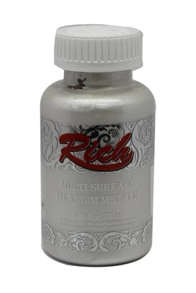 Multi Surface Titanium Metalic Akrilik Boya 200cc N:2500 İnci ürün görseli 1