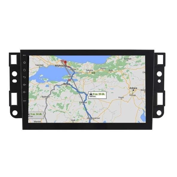 Chevrolet Captiva Android Multimedya Sistemi (2006-2011) 2 GB Ram 32 GB Hafıza 4 Çekirdek İphone CarPlay Android Auto Soundway Sungate - 6