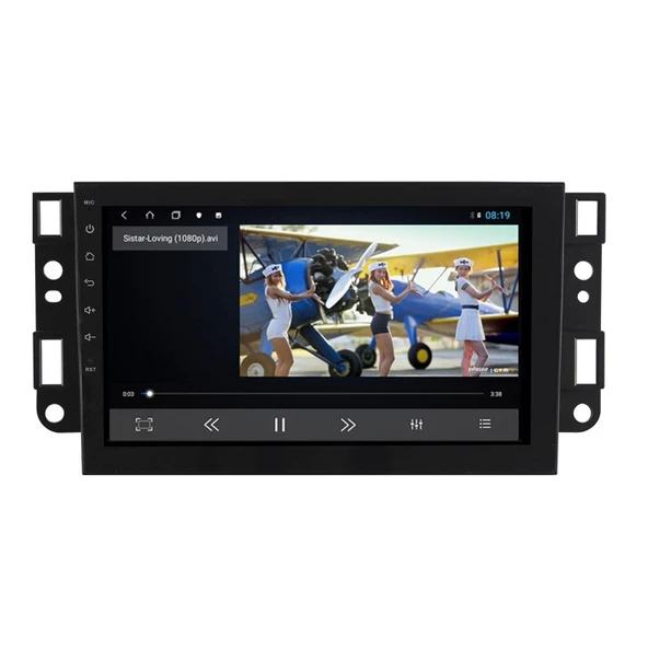 Chevrolet Captiva Android Multimedya Sistemi (2006-2011) 3 GB Ram 32 GB Hafıza 4 Çekirdek İphone CarPlay Android Auto Newfron Navera - 4