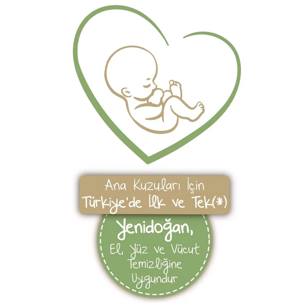 Baby Turco Doğadan Yenidoğan Islak Bebek Havlusu 24X60 Yaprak - 3