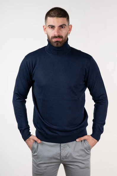 NEHİR TRİKO BOĞAZLI KAZAK - Resim 6