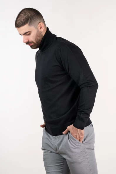 NEHİR TRİKO BOĞAZLI KAZAK - Resim 8