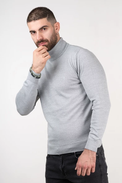 NEHİR TRİKO BOĞAZLI KAZAK - Resim 3