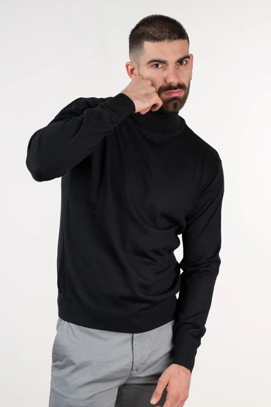 NEHİR TRİKO BOĞAZLI KAZAK - Resim 9