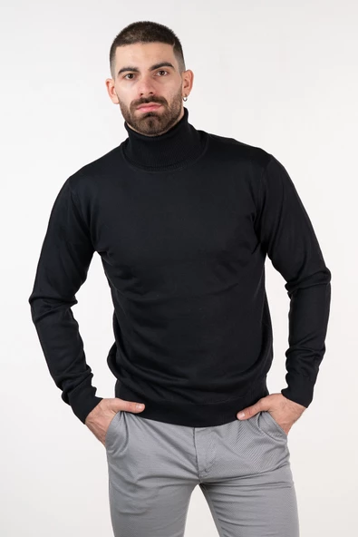 NEHİR TRİKO BOĞAZLI KAZAK - Resim 10