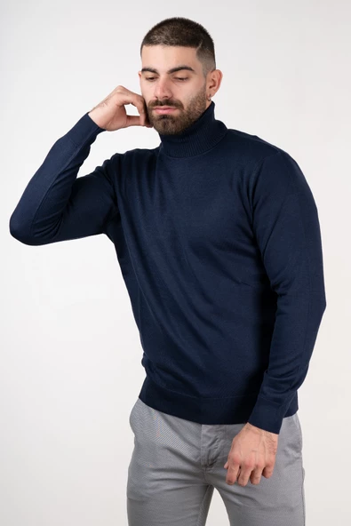 NEHİR TRİKO BOĞAZLI KAZAK - Resim 5