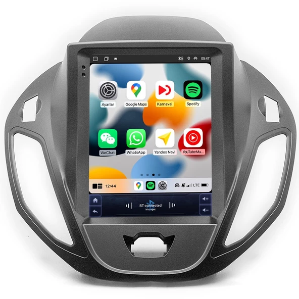 Maitech MTC-980TS Serisi Renault Megane 4 Tesla Ekran 2016-2023 Arası 4GB Ram 32GB Hafıza Carplay Android Auto Destekli Multimedya Android Navigasyonlu Teyp