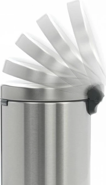 Brabantia Newicon Fpp Mat Steel Pedallı Çöp Kutusu 5 lt - Resim 3