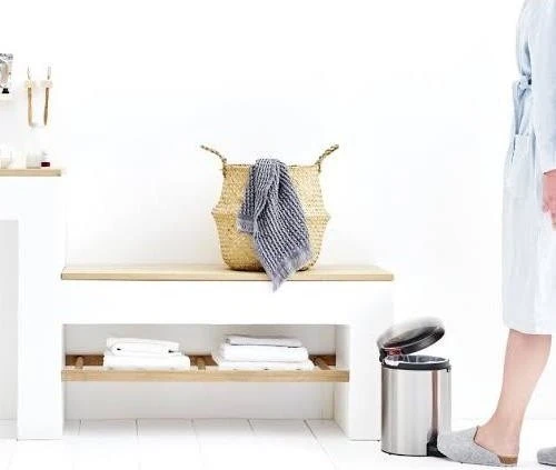 Brabantia Newicon Fpp Mat Steel Pedallı Çöp Kutusu 5 lt - Resim 2