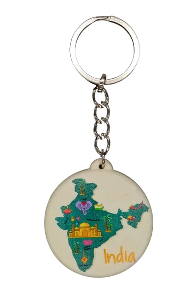 Hindistan Temalı Anahtarlık Kapak Açacak - Resim 3