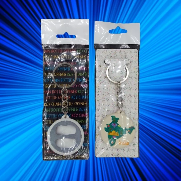 Hindistan Temalı Anahtarlık Kapak Açacak - Resim 2