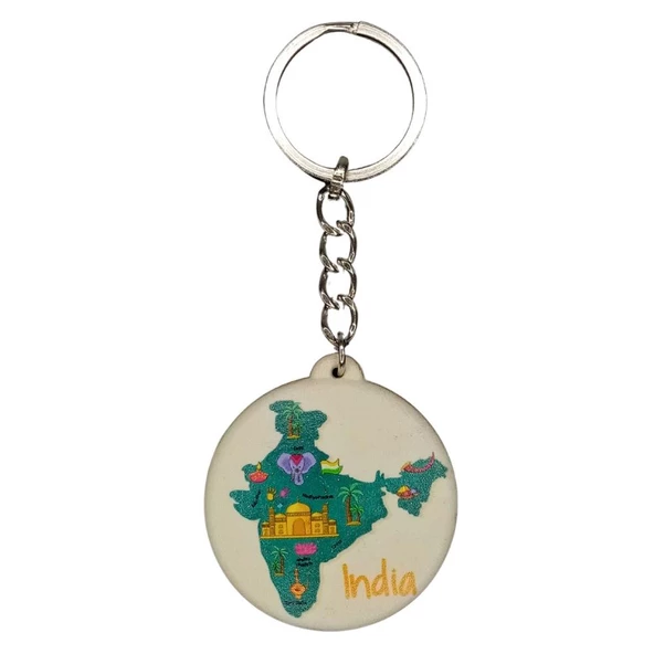 Hindistan Temalı Anahtarlık Kapak Açacak ürün görseli