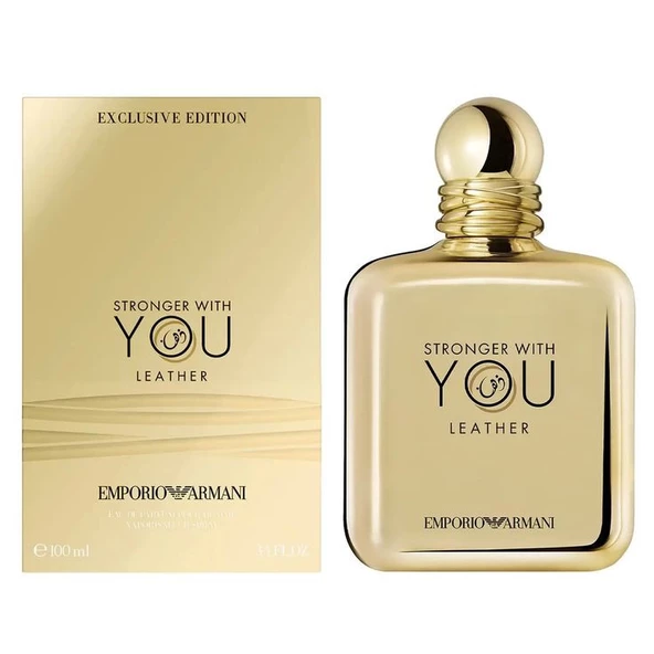 Emporio Armani Stronger With You Leather EDP Erkek Parfüm 100 ml