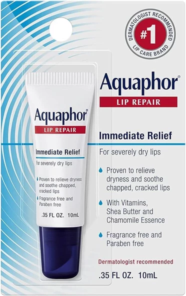 Aquaphor Lip Repair 10 ml Dudak Bakım Balmı