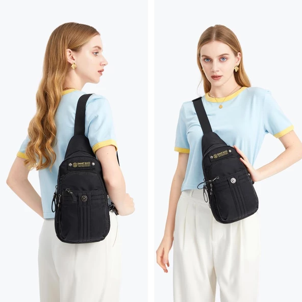 Smart Bags Bodybag Uniseks Omuz Askılı Çapraz Postacı Çanta 8712 - 11