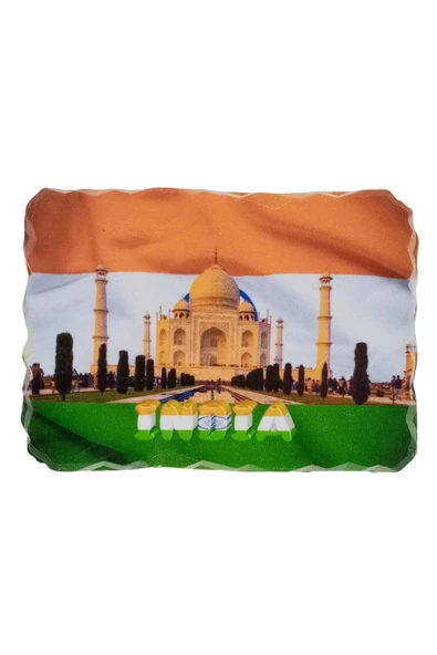 Hindistan Temalı Kırık Magnet - Resim 3