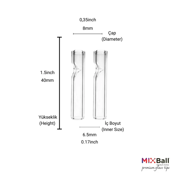 Özel Ambalajında 1 Adet 8mm x 35mm Regular Size Cam Sarım Filtresi - 2