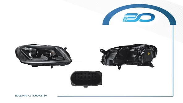 FAR SAG BIXENON+LED+BEYIN VW PASSAT 11 >