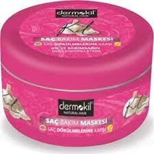 DERMOKİL  NATURAL HAIR SAÇ BAKIM MASKESİ SAÇ DÖKÜLMELERİNE KARŞI 300G - 1